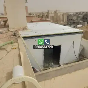 تضليلات المملكة للمظلات والسواتر - ساندوتش بانل ملاحق اسقف17