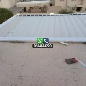 تضليلات المملكة للمظلات والسواتر - ساندوتش بانل ملاحق اسقف5