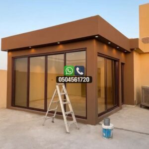 تضليلات المملكة للمظلات والسواتر - غرف ساندوتش بانل29