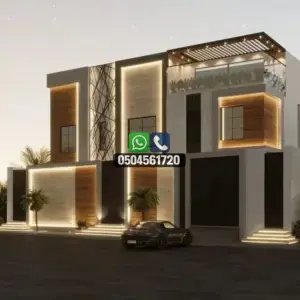 تضليلات المملكة للمظلات والسواتر - واجهات قص ليزر3